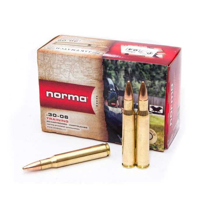 Патрон 30-06 FMJ (9,7 гр.) Norma Jaktmatch