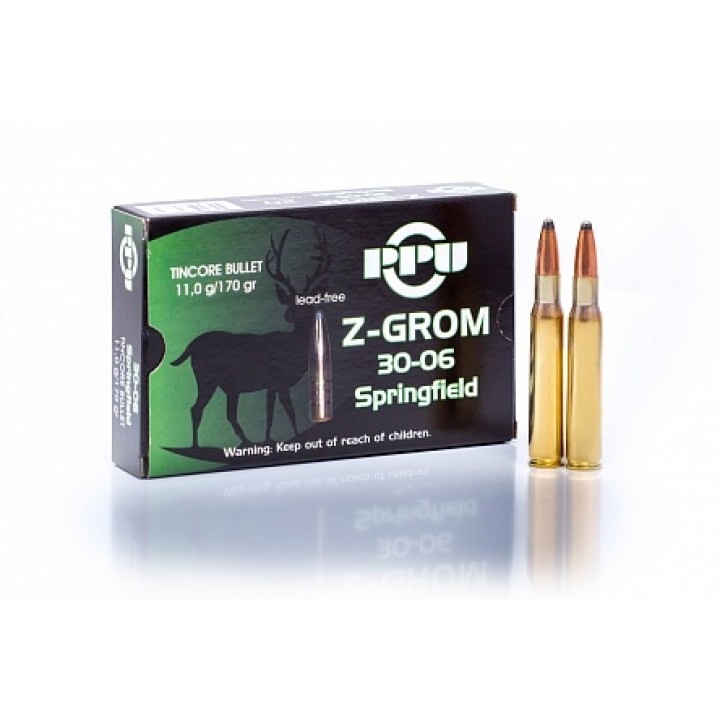 Патрон 30-06 SP (11 гр.) GROM PARTIZAN