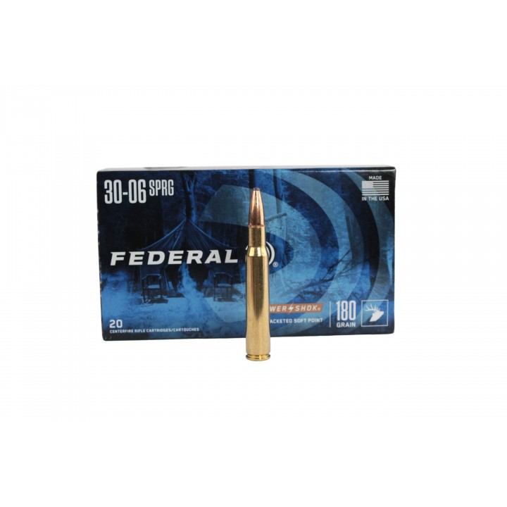 Патрон 30-06 SP (11,7 гр.) Federal Power Shok