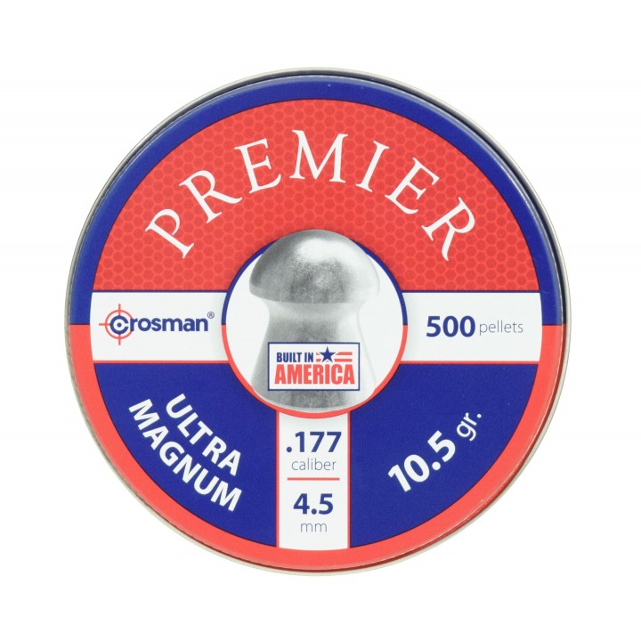 Пули пневматические Crosman Premier Domed 4.5 (500 шт)