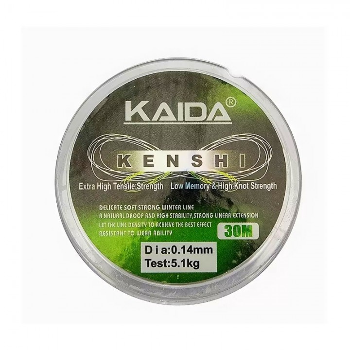 Леска Kaida Kenshi 30м, 0,12мм.