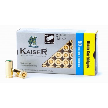 Патрон 9 мм РА светозвуковой KAISER