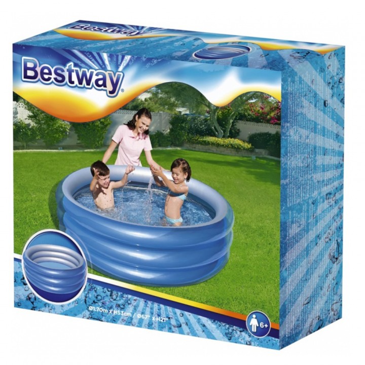 Бассейн BESTWAY 17053см 697л  6+ 51042