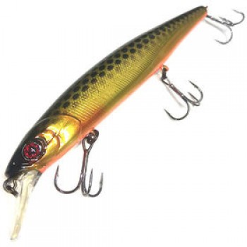 Воблер Jackall Mag Squad 128SP 21гр 1,5м  цвет hl gold&black
