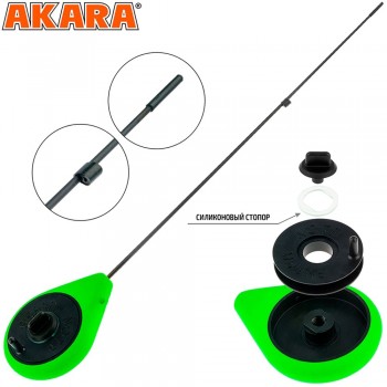 Удочка зим. Akara Prima GL Green STFZN-G