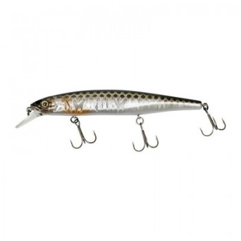 Воблер Jackall Mag Squad 160SP 33.5гр  2м  цв.uv mat silver & black