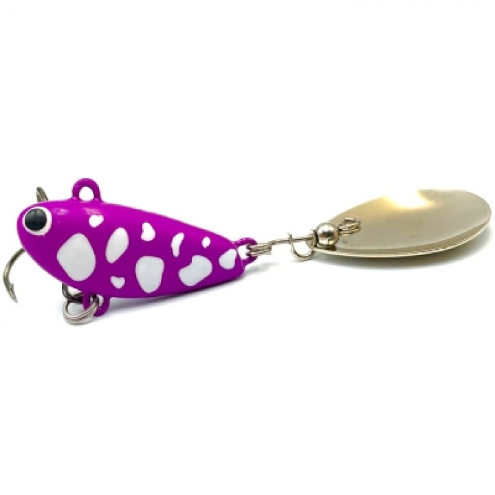Тейл-Спиннер UF Studio BULLET 15гр цв.purple Salamander