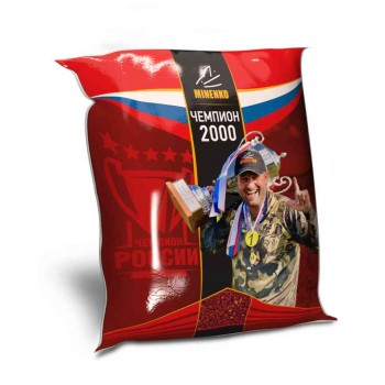 Прикормка MINENKO Чемпион 2000 (0,75кг) Клубника