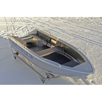 Лодка алюминиевая WyatBoat-370P+порошковая покраска