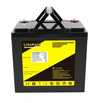 Аккумулятор LiitoKala LifePO4 12V 120AH+LCD