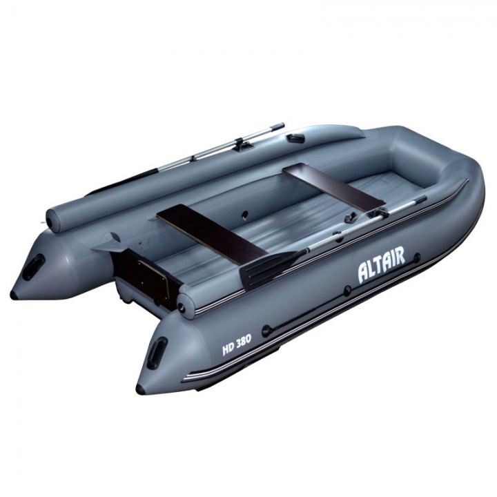 Лодка надувная Альтаир HD-380 ФБ НДНД,D47,52кг,18л.с,950г/м3 (Фальшборт)