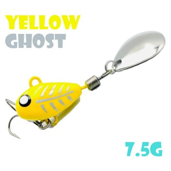 Тейл-Спиннер UF Studio Hurricane 7.5гр цв. Yellow Ghost