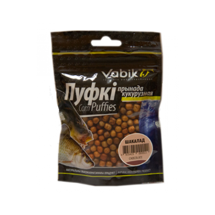 Приманка рыболовная Vabik Corn Puffies Шоколад 20гр