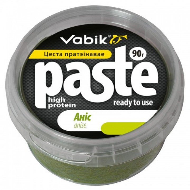 Приманка рыболовная Vabik Paste тесто протеиновое Анис 90гр