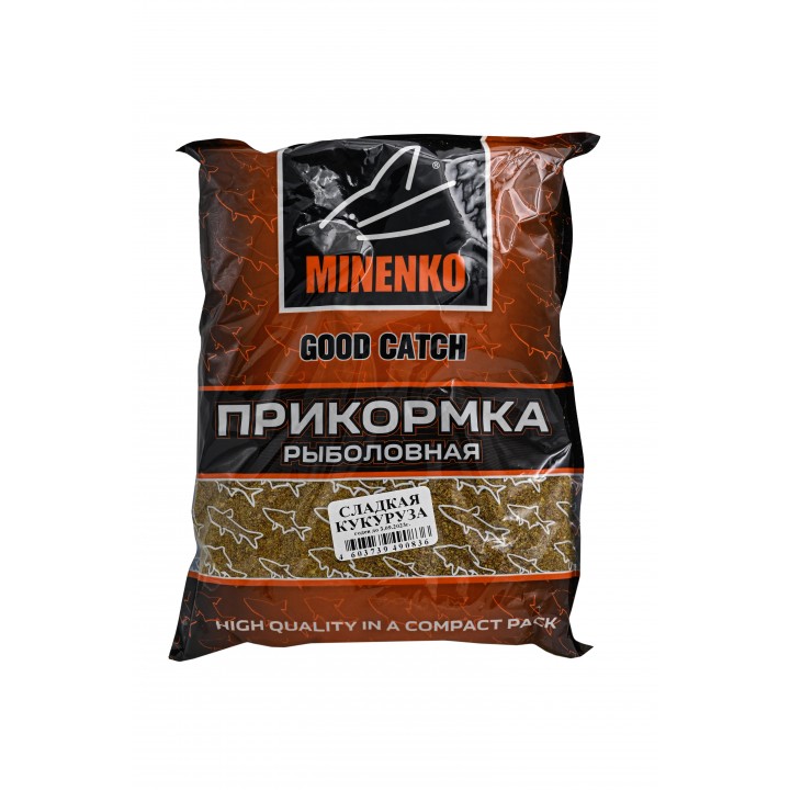 Прикормка MINENKO Good Catch Кукуруза (0,7кг)