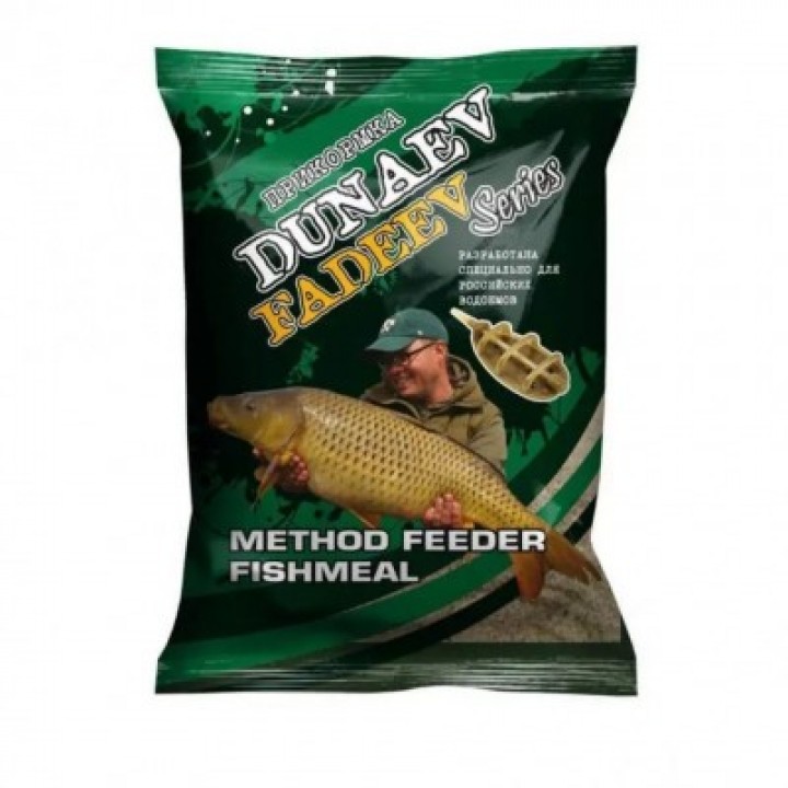 Прикормка Dunaev Faddev 1000гр Method Feeder Fishmeal