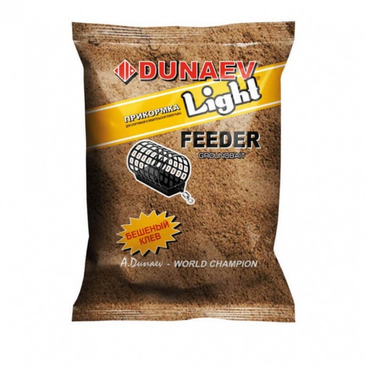 Прикормка Dunaev Light 750гр Фидер