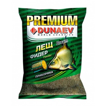 Прикормка Dunaev Premium 1000гр Лещ Фидер