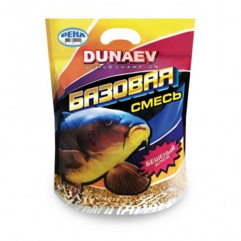 Прикормка Dunaev Базовая смесь 2500гр Река