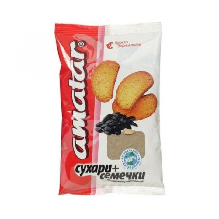 Прикормка Vabik Amatar Сухари-Семечки 750кг