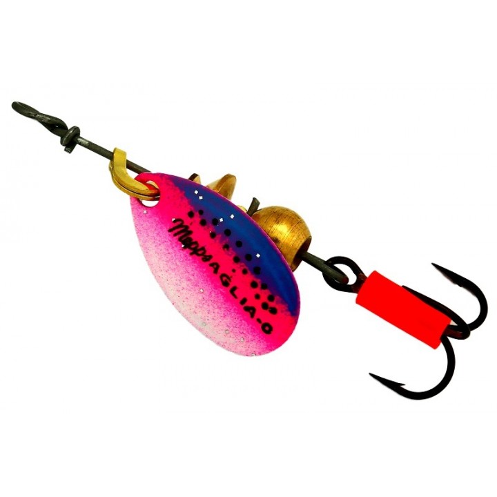 Блесна Mepps Aglia №2 4.5гр. цв. Rainbow Trout