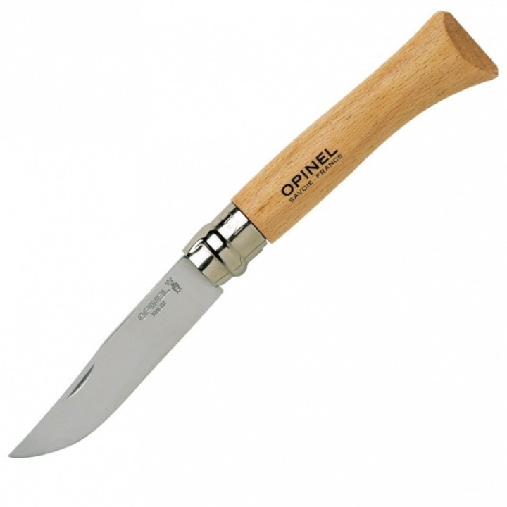 Нож Opinel 10 inox, нерж. сталь