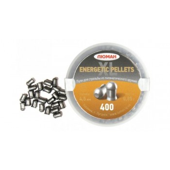 Пули пневматические Люман Energetic pellets XL 4,5 (400шт.) 0,85гр.