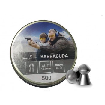 Пули пневматические Borner Barracuda 4.5 (250 шт) 0.70 гр.