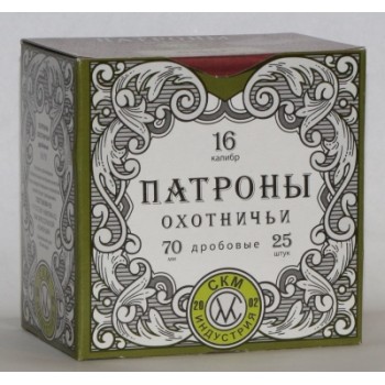 Патрон 16/70 № 7 СКМ