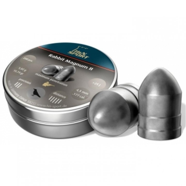Пули пневматические H&N Rabbit Magnum II 4.5 (200 шт)