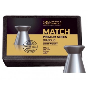 Пули пневматические JSB Match Premium Middle 4.5 (200 шт) 0.52 гр.