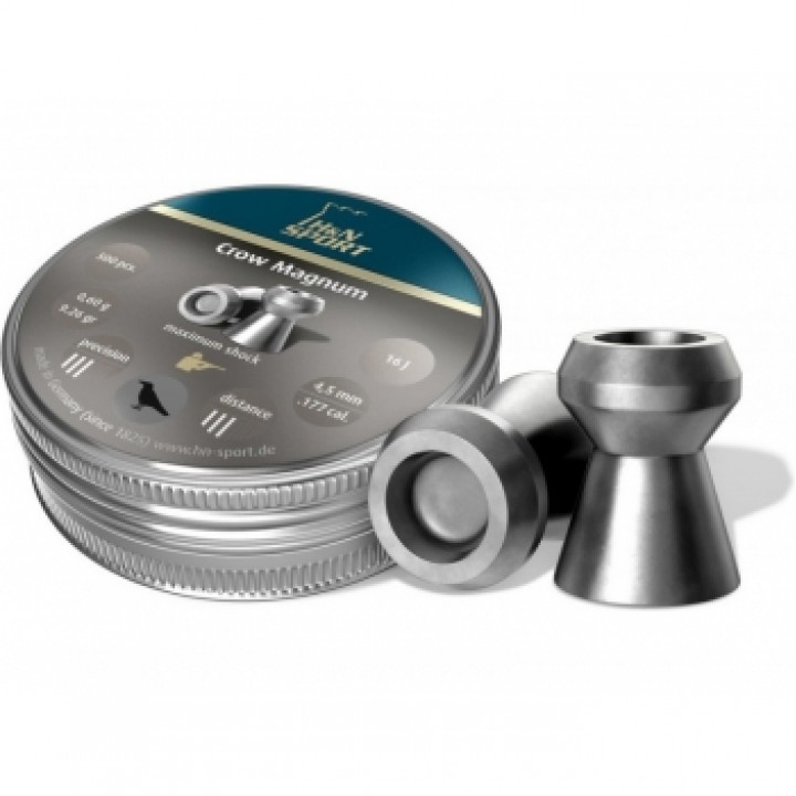 Пули пневматические H&N Crow Magnum 4.5 (500 шт)