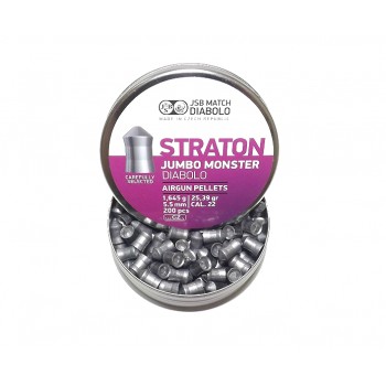 Пули пневматические JSB Straton Jumbo Monster 5.5 (200шт) 1.645гр.