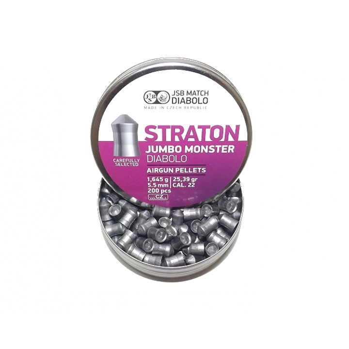 Пули пневматические JSB Straton Jumbo Monster 5.5 (200шт) 1.645гр.