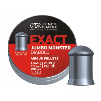 Пули пневматические JSB Exact Jumbo Monster 5.5 (200шт.) 1,645гр.