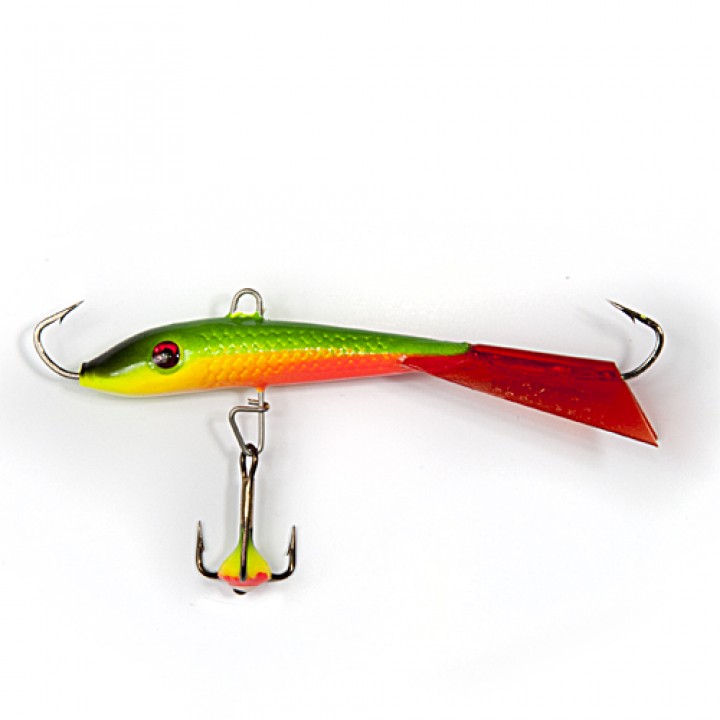 Балансир Lucky John 71413 Fin 4+тр. 60мм.цв.26RT