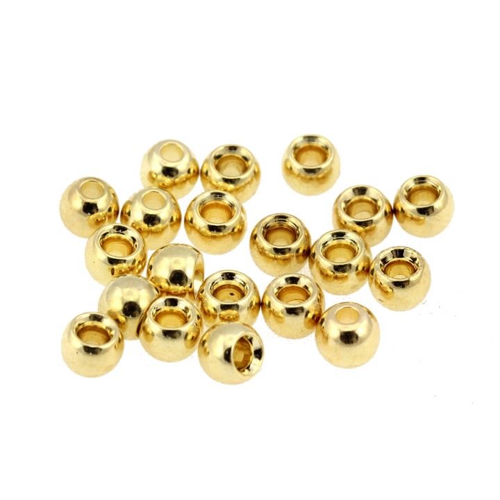 Головки латунь 4.6мм (20шт)  Gold