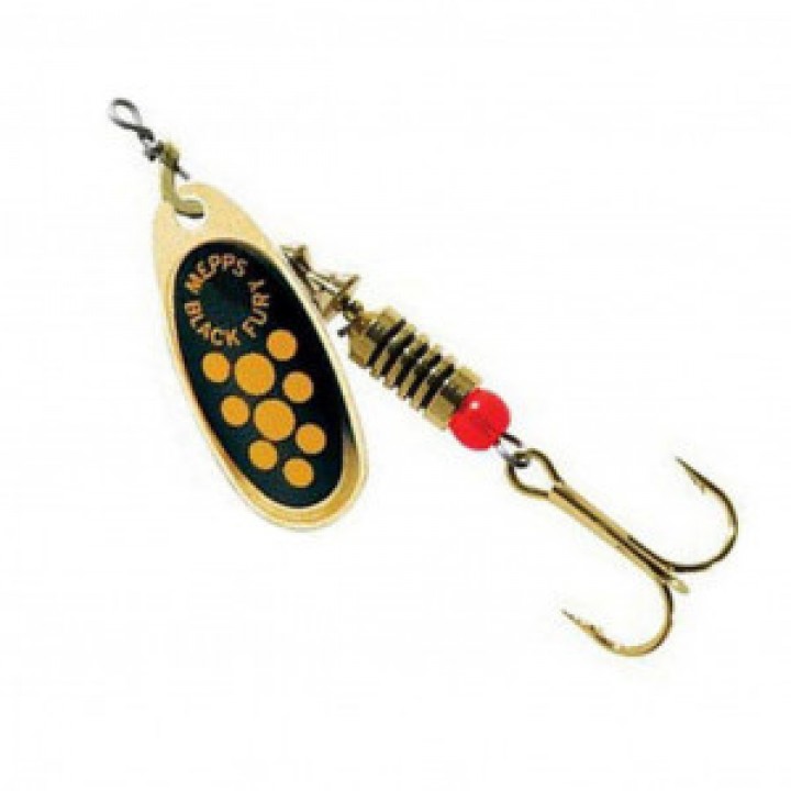 Блесна Mepps Black Fure №2 4.5гр. цв. Gold/Yellow