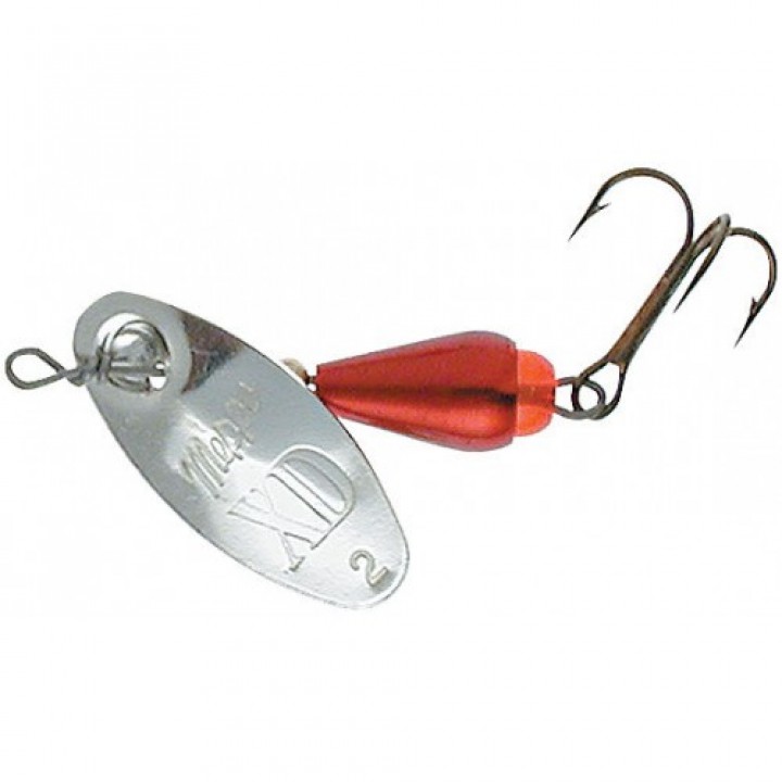 Блесна Mepps XD Platinum №1 3гр. цв. Silver/Red