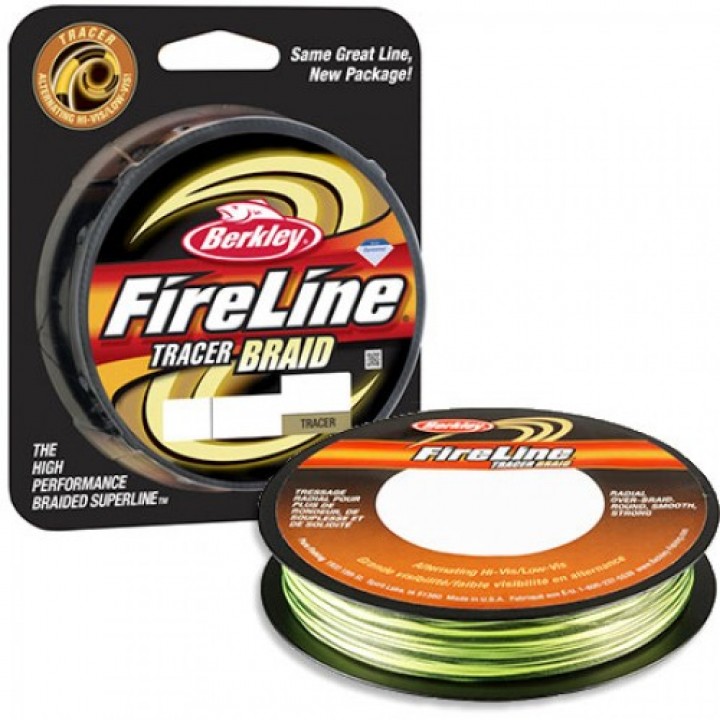 Плетёный шнур Fire Line Tracer Braid 110м 0.45мм