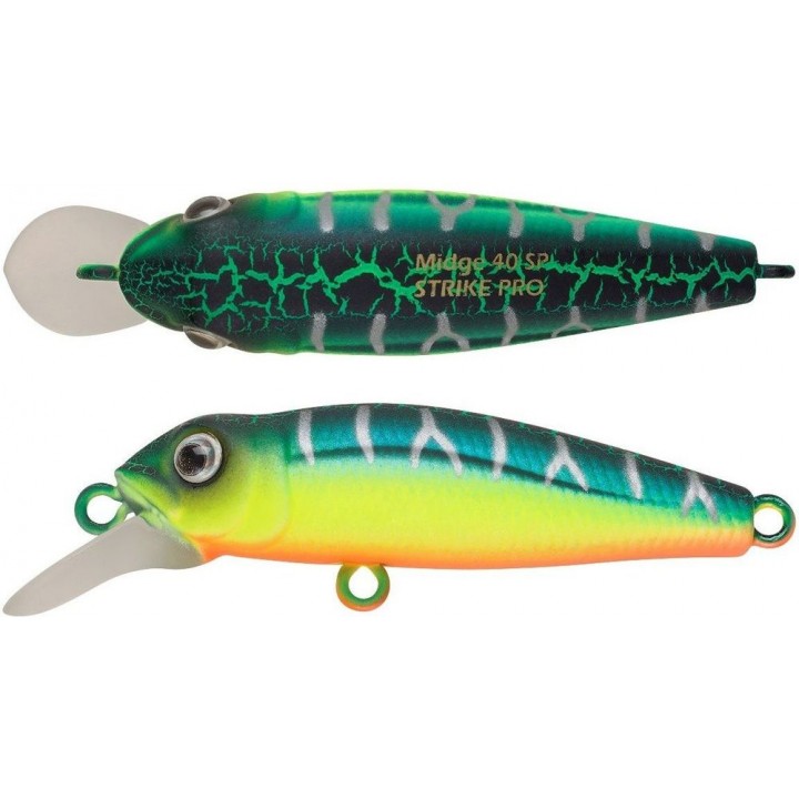 Воблер Strike Pro Midge 40SP 4.0см. 2.0гр. до0,5м цв. #A223S-RP
