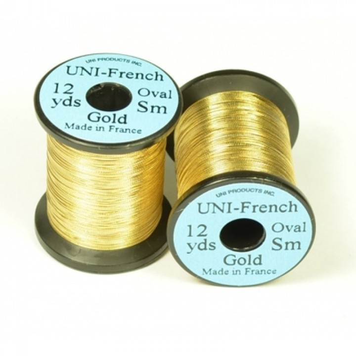Овальный люрекс Uni Small Gold