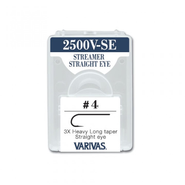 Крючки Varivas 2500V-SE Streamer #6 (25шт)
