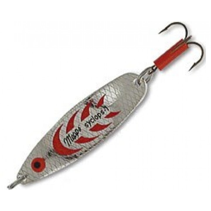 Блесна Mepps Syclops №0 8гр. цв. Silver/Red