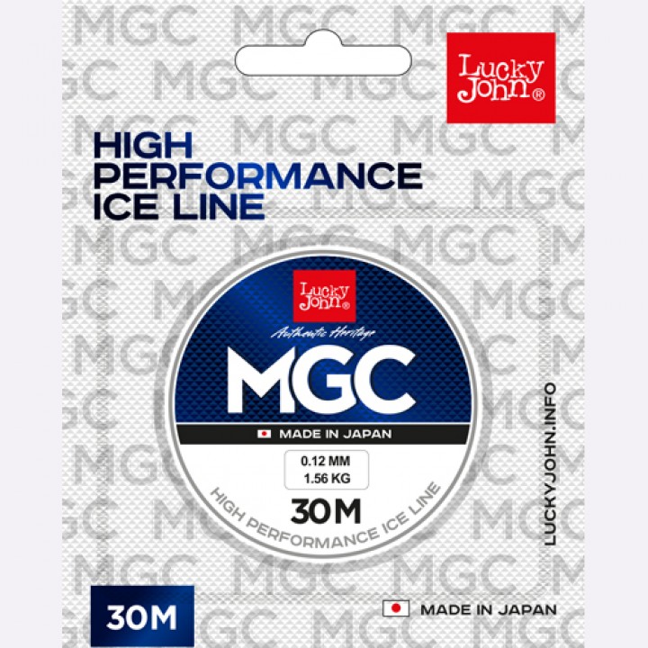 Леска зимняя Lucky John MGC 0,08 30м