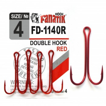 Крючок двойной Fanatik FD-1140R №4