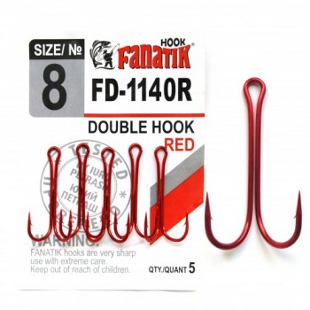 Крючок двойной Fanatik FD-1140R №8