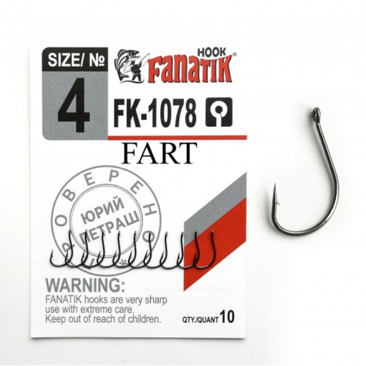Крючки Fanatik FK-1078 Fart №4