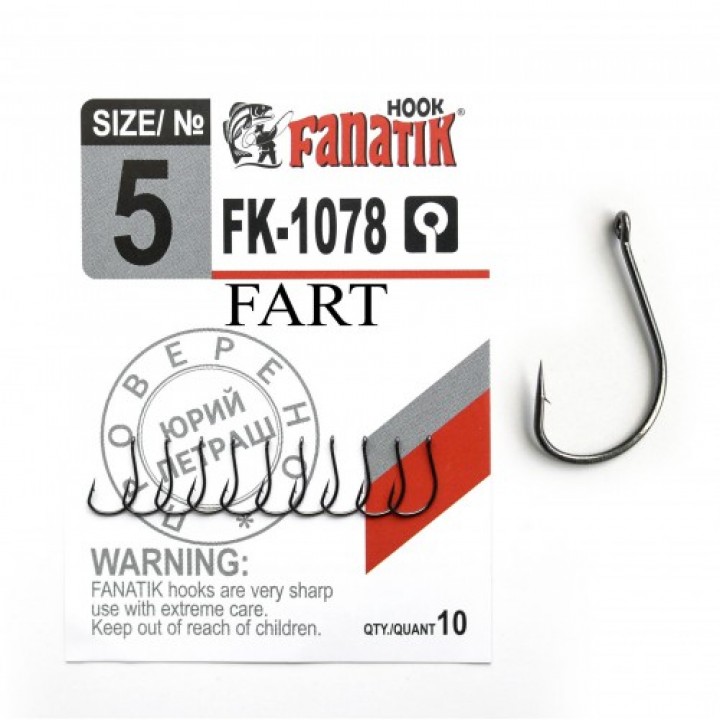 Крючки Fanatik FK-1078 Fart №5