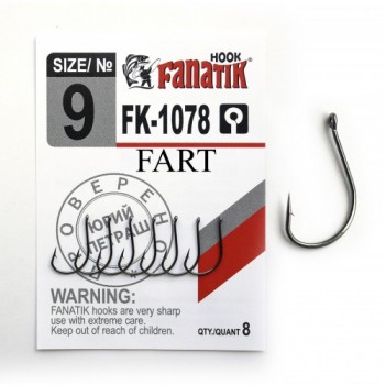 Крючки Fanatik FK-1078 Fart №9